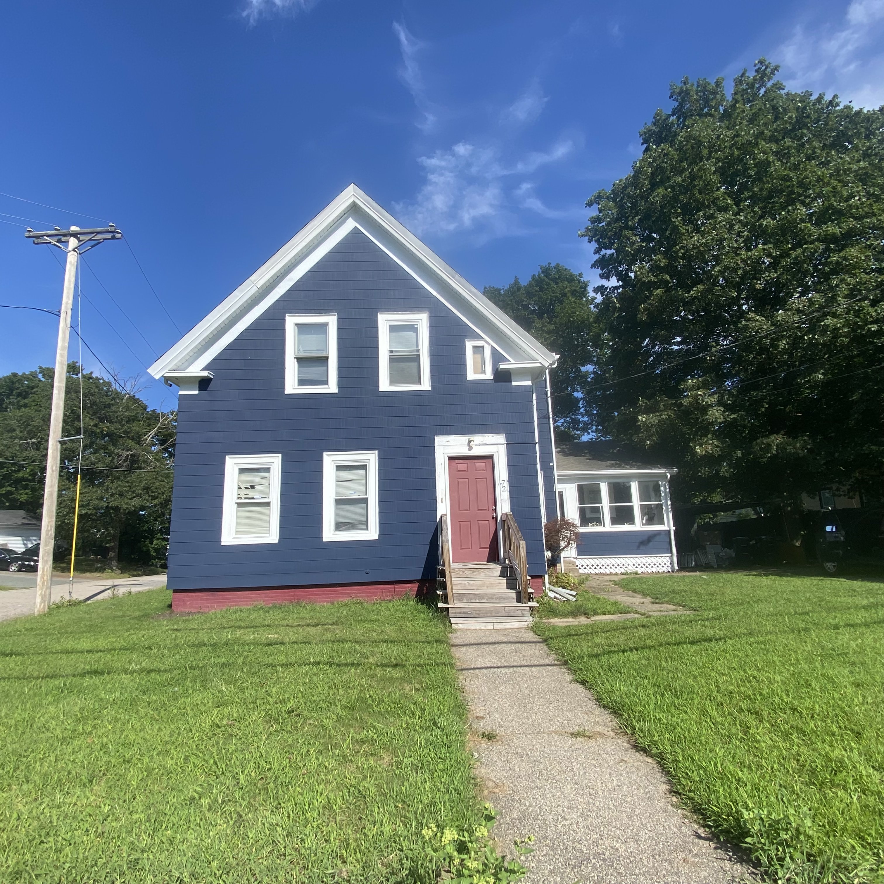 House exterior after painting - Fall River MA