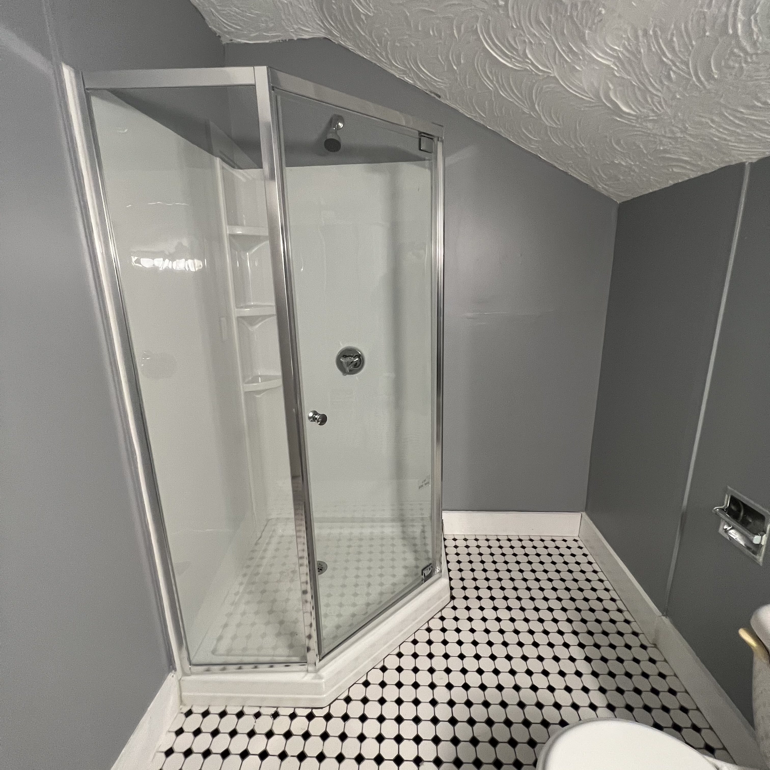 Finished shower