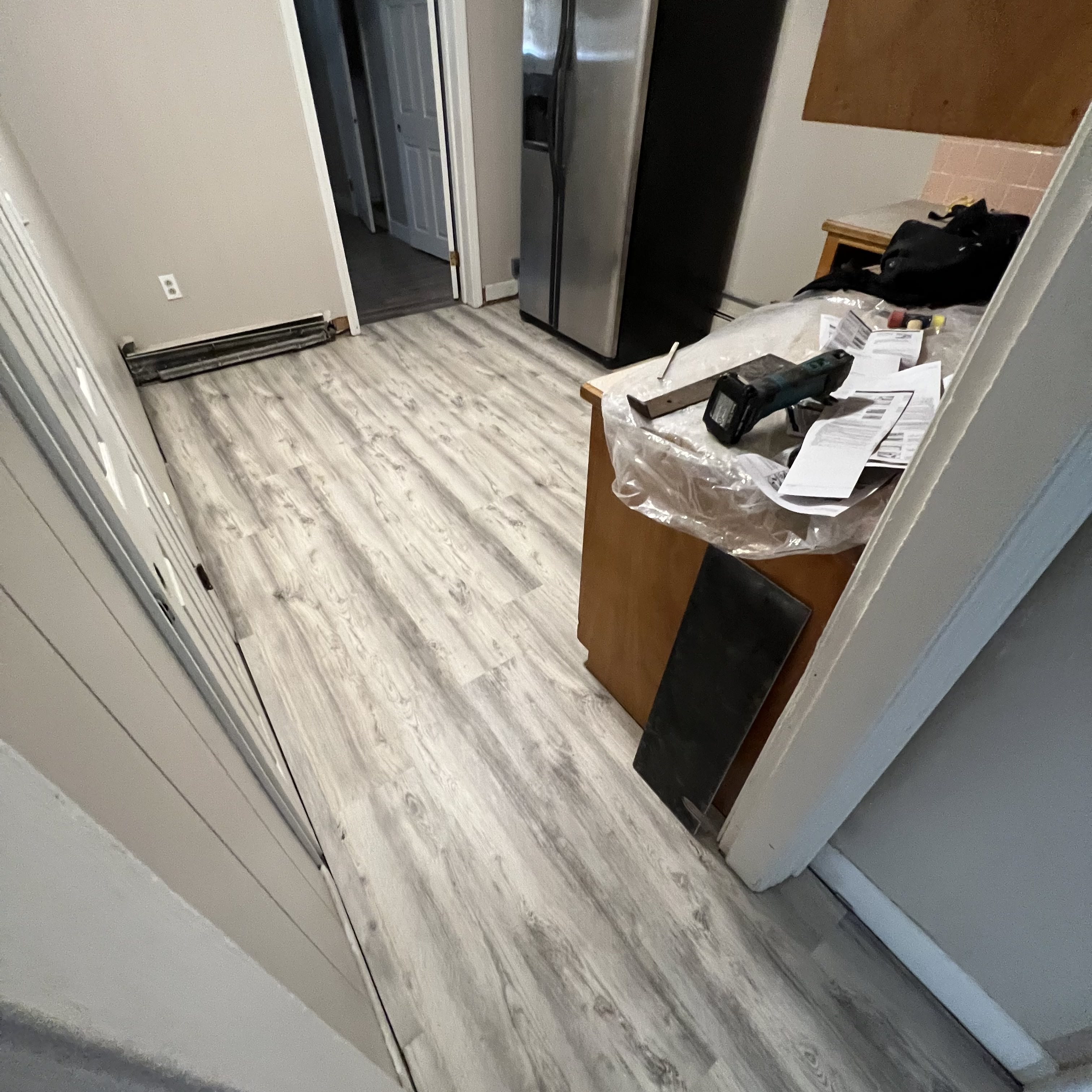 Tile after tear up